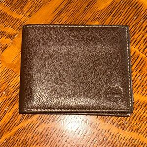 Timberland Dark Brown Leather Wallet